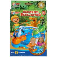 Умные игры Настольная игра  Накорми бегемотов в коробке