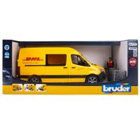 Машина Mercedes-Benz Sprinter фургон DHL с фигуркой
