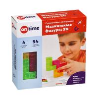 Головоломка-конструктор Магнитные фигуры 3D 4 дет 54 задания