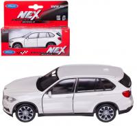 Welly Машинка BMW X5 металл 43691W-W белый