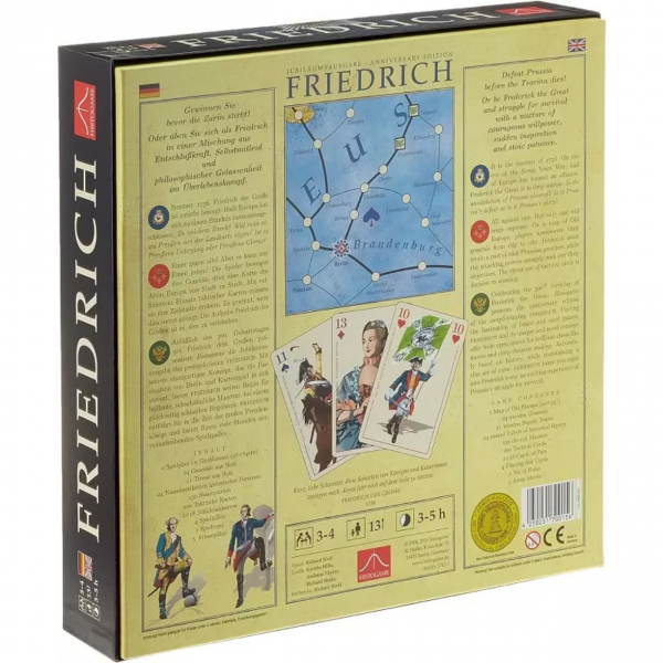Настольная игра "Friedrich" на англ. языке